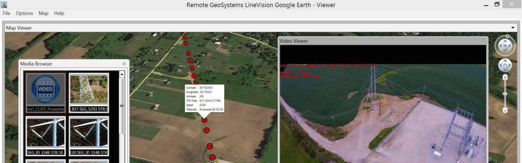 Press Release Banner Image - Announcing LineVision Google Earth Video Mapping Software