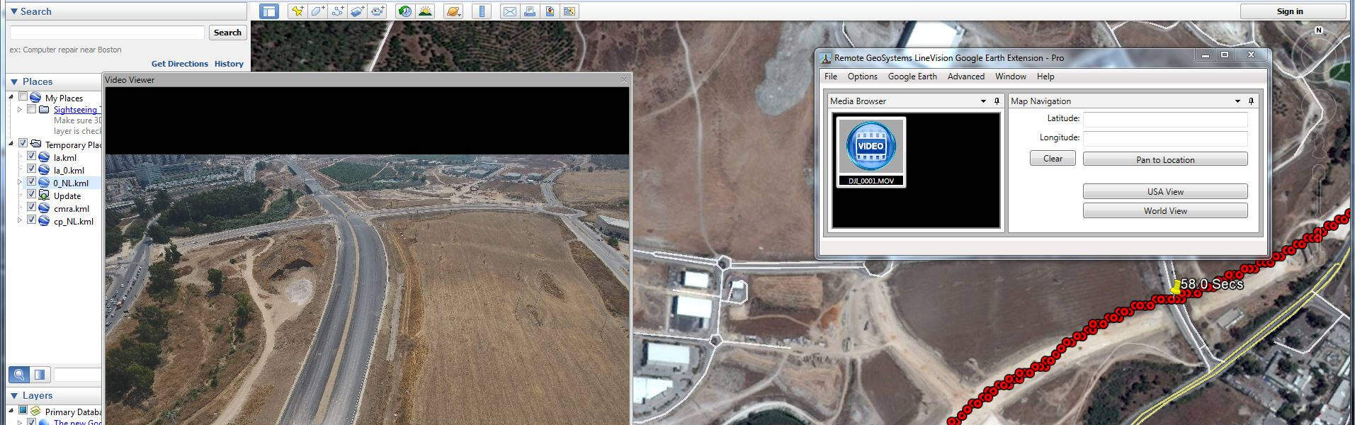 Remote GeoSystems Launches LineVision Google Earth Extension for