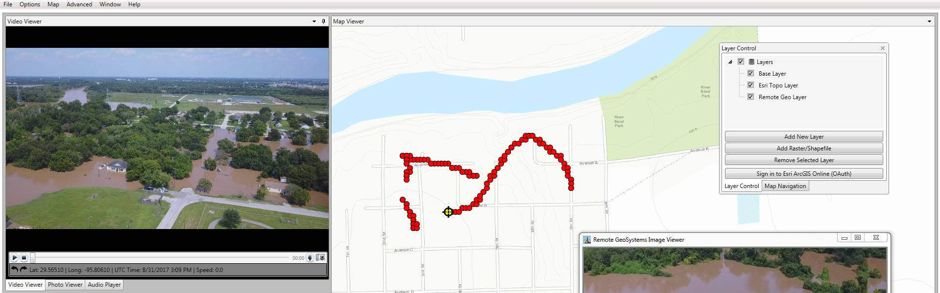 Remote GeoSystems Donates LineVision Software to Official Drone Operators for Hurricane Harvey